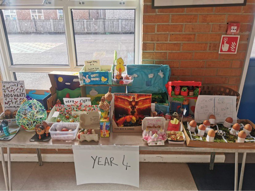 Y4_UCPS (@y4_ucps) on Twitter photo What an egg-squisite display of eggs for the Easter competition. Well done Y4 we are very proud! 🐣 <a href="/UCPrimary/">Usworth Colliery Pri</a> What an egg-squisite display of eggs for the Easter competition. Well done Y4 we are very proud! 🐣 <a href="/UCPrimary/">Usworth Colliery Pri</a>