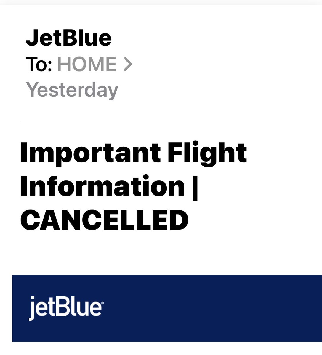 Really ⁦<a href="/JetBlue/">JetBlue</a>⁩ ?  Starting to be a daily occurrence