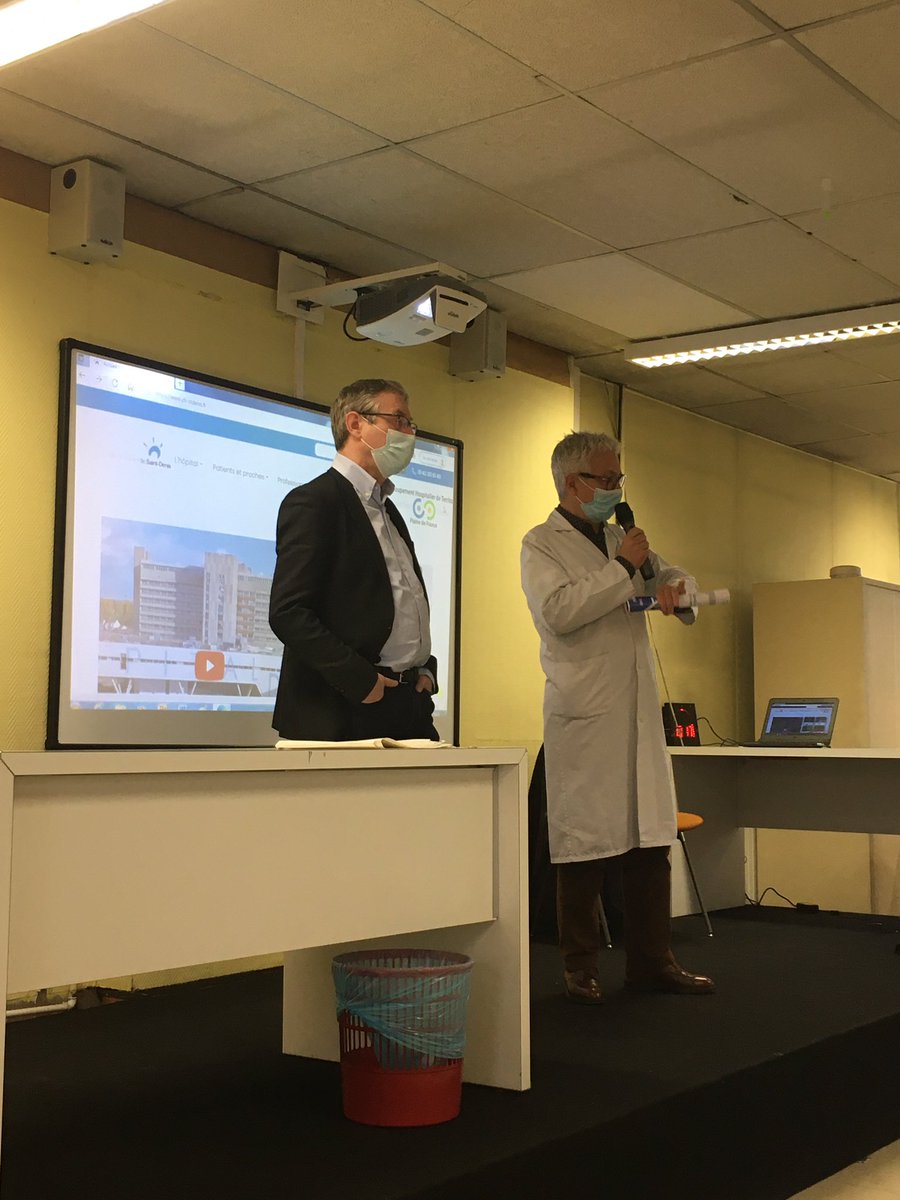 etiennerouault's tweet photo. Venez travailler au @GhtPlaine  @CH_StDenis après votre formation ! Présentation du @CH_StDenis aux étudiants en 3eme année de soins infirmiers à l’IFSI : une offre de soins diversifiée, des carrières valorisées, des possibilités de formation et d’accompagnement de carrière https://t.co/Gc0Fzs4Sgi