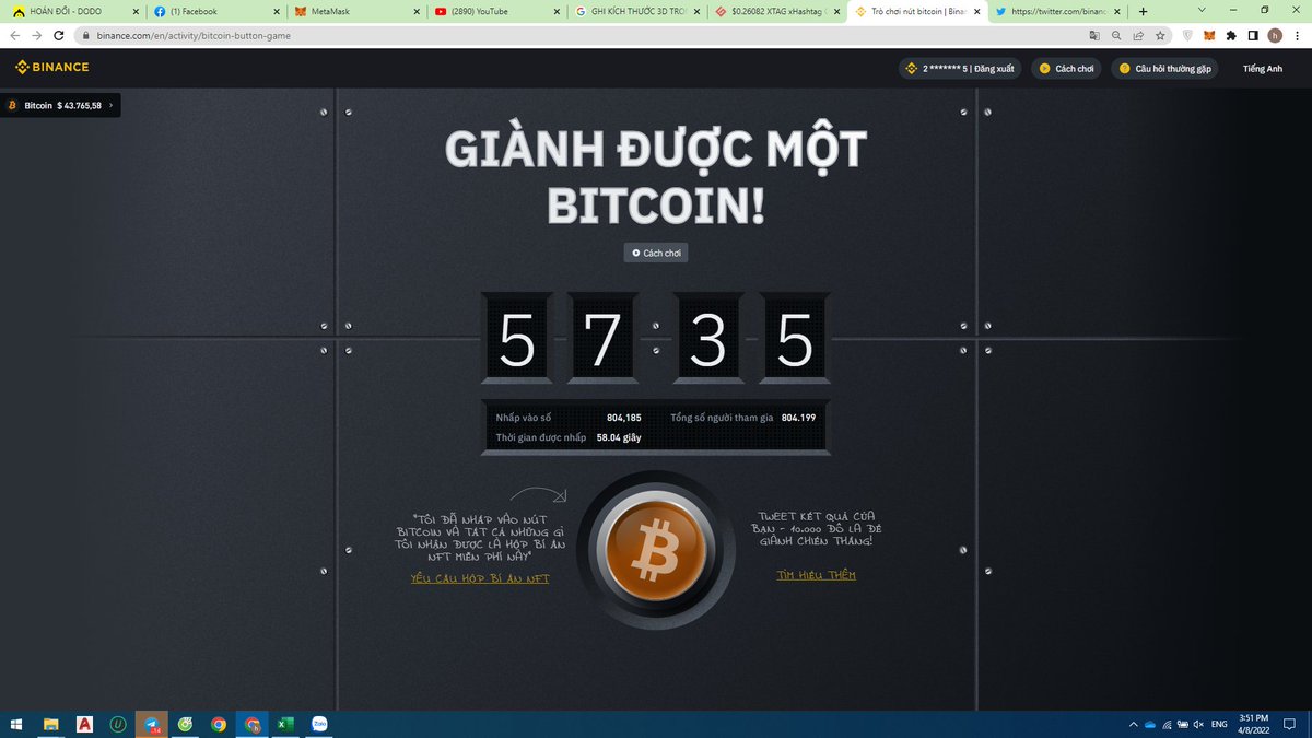 Wonderfullllllllll  !!!!
#BitcoinButton #Binance