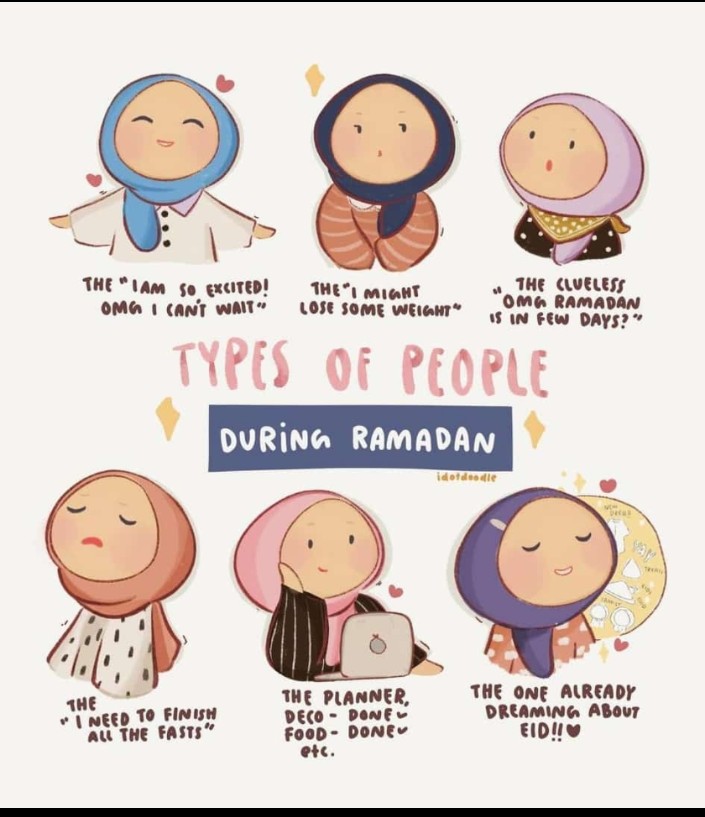 ShahsDONTBESAD's tweet photo. Types of people During #Ramadhan https://t.co/8XUY1NGBLu