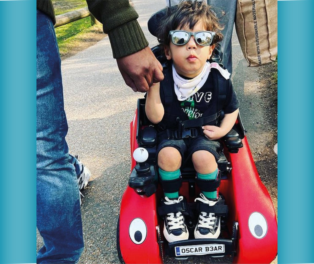 DesignabilityUK's tweet photo. Oscar's decided he's had enough of the grey, cold weather. He's channelling some Springtime vibes.
Shades✅
Shorts✅
Sweet #Wizzybug Ride✅
Happy #WizzyFriday dude! https://t.co/ceteUYNK7U