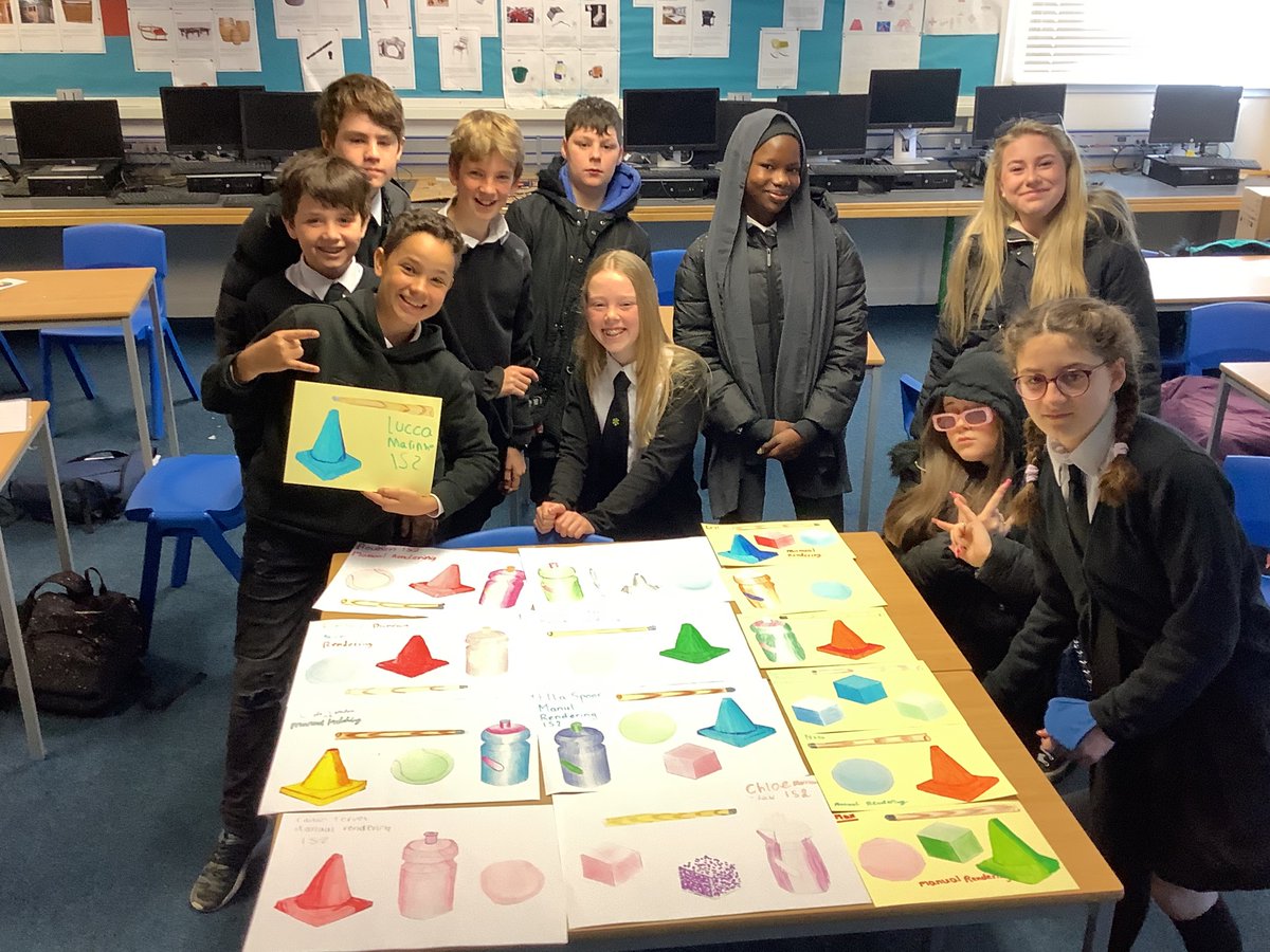 TrinityEdinDT's tweet photo. 1S2 finished their manual rendering unit and are excited to get onto CAD after the holidays! 👏🏻😃 (missing my collage maker on my iPad!) @TrinityAc_Edin https://t.co/jklmwS7pzz