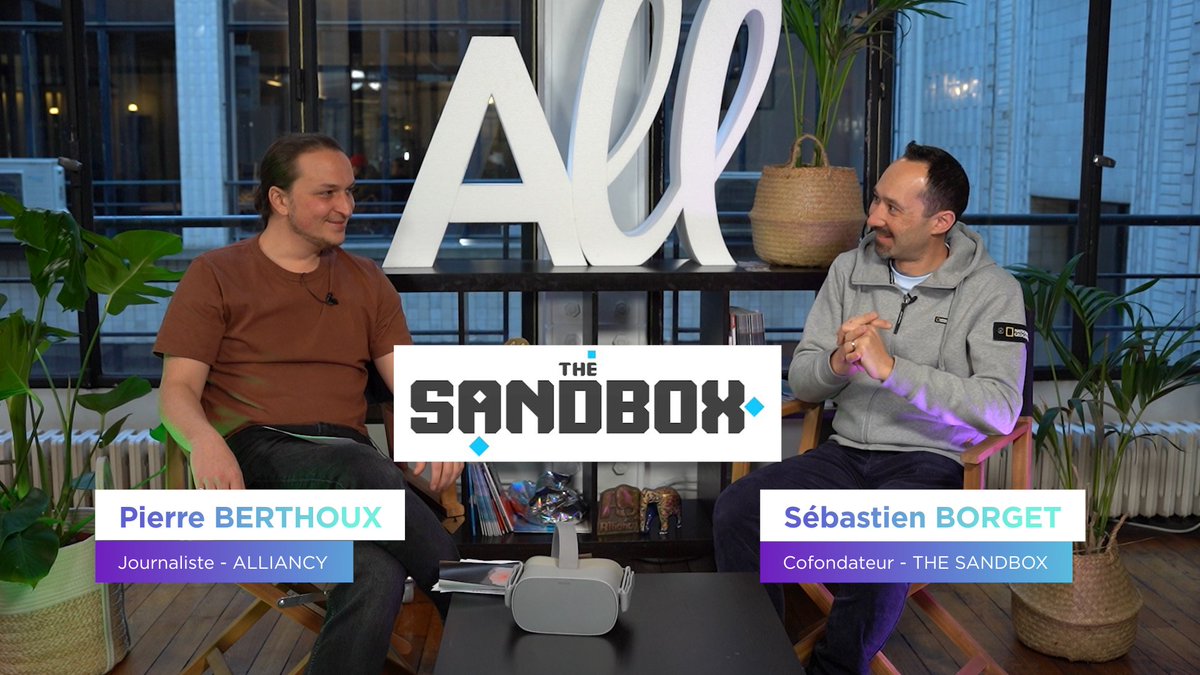 PierreBerthoux's tweet photo. @Alliancy_lemag @fano @Fabernovel Et si vous l'avez raté, voici le premier épisode de mon émission consacré au #Metaverse avec @borgetsebastien, cofondateur de @TheSandboxGame 
https://t.co/jqs9v8K0iR https://t.co/3FlBZHRVpN