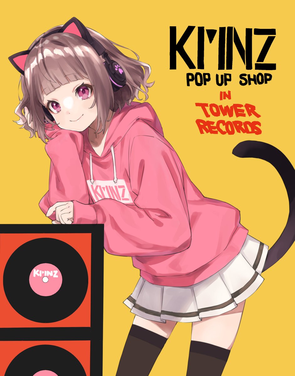 「KMNZ LIZ
POP UP SHOP in TOWER RECORDS
#k」|ウタのイラスト