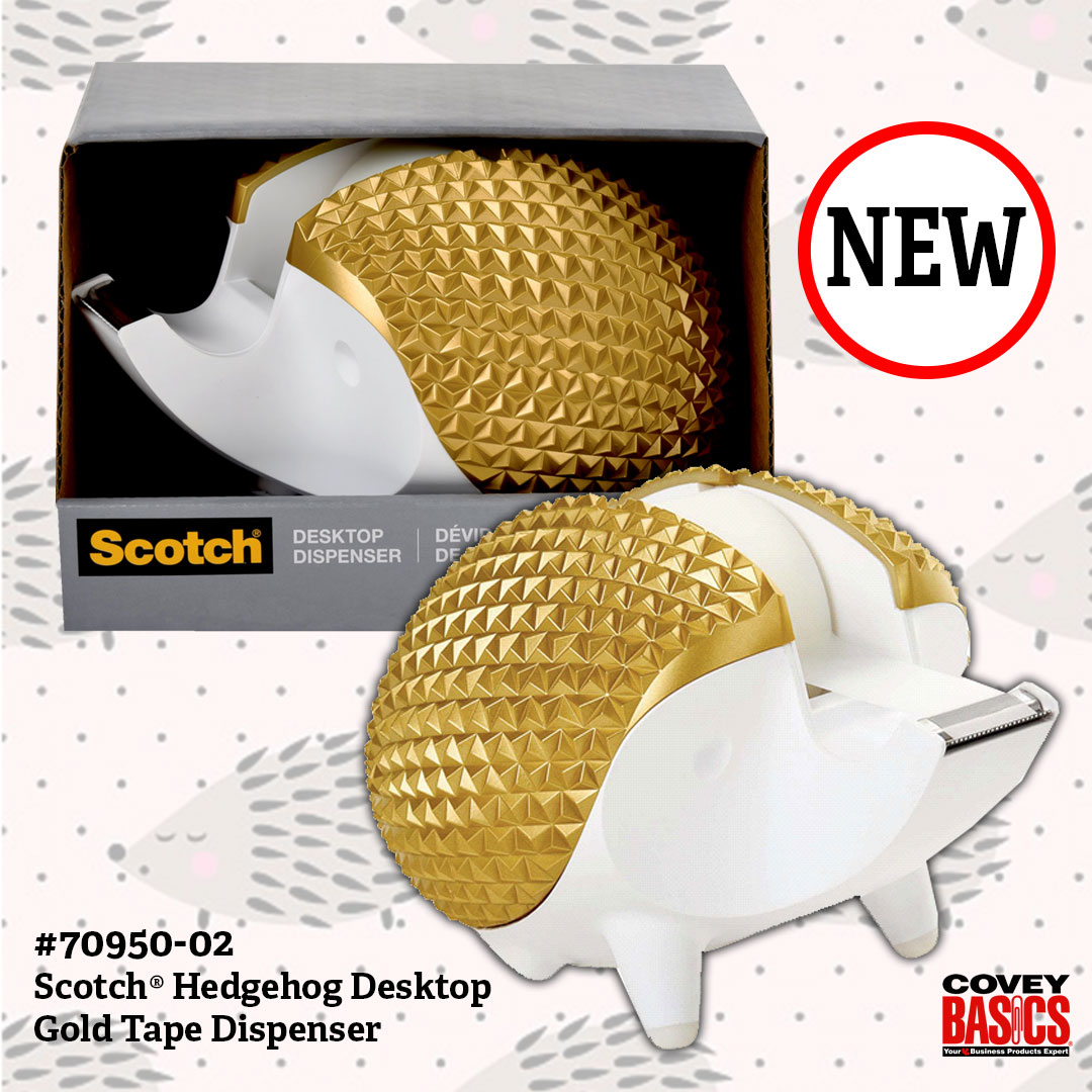 👀 💥 𝐍𝐞𝐰 𝐏𝐫𝐨𝐝𝐮𝐜𝐭 𝐀𝐥𝐞𝐫𝐭 💥 👀 A unique desk addition designed to look like a Hedgehog. Easy, one-handed tape dispenser can handle rolls up to 1,500" long. 
Available in our retail locations &amp; online at: bit.ly/3JkcmMU #deskaccessory #animallovergift