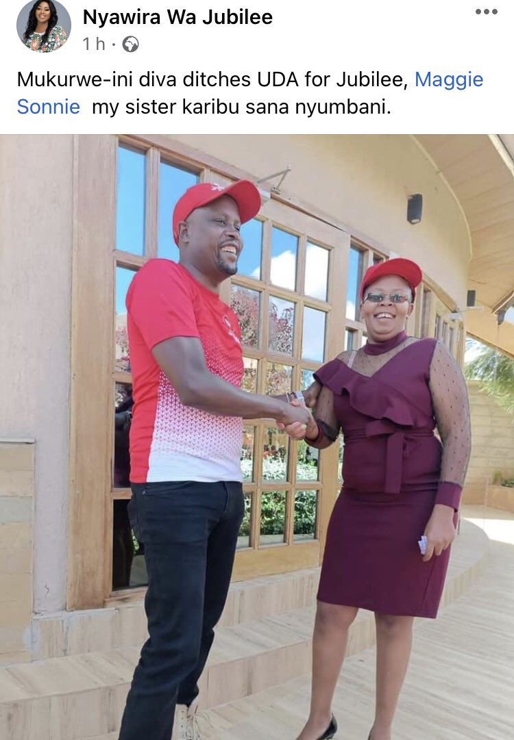 Naomikibandi's tweet photo. One day mtaamka mpate all Kikuyus are back to @JubileePartyK. This diva was the strongest in UDA. And one day @JubileePartyK  will follow me. https://t.co/Eg0aeHb0x4