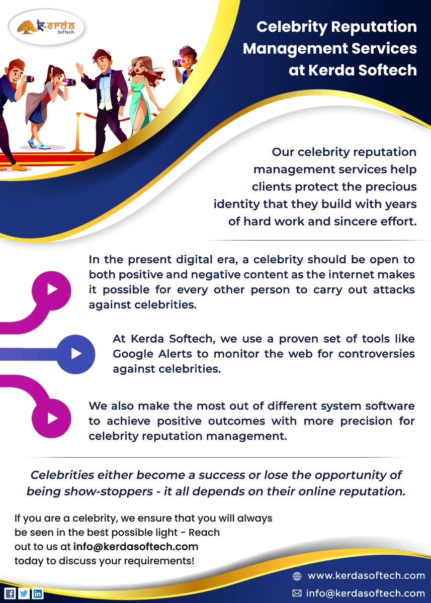 kerdasoftech's tweet photo. #CelebrityReputationManagement
https://t.co/YVeV3Ca7Nd https://t.co/S8z8HSmph8