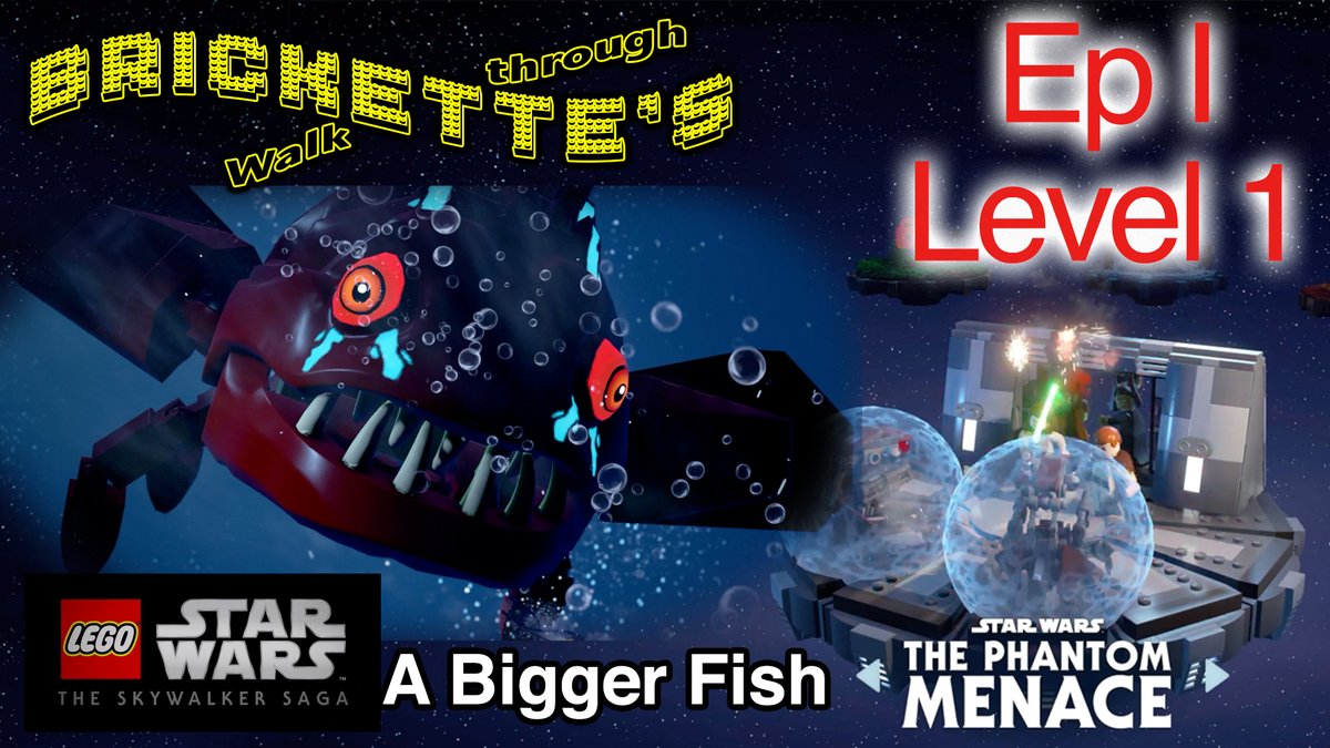 Brickette_Games's tweet photo. Hi #LEGOgamers! Here's a video of LEGO Star Wars: The Skywalker Saga, Episode I: The Phantom Menace, Level 1: A Bigger Fish, with all minikits and challenges

#LEGOStarWarsTheSkywalkerSaga #Episode1 #ThePhantomMenace #ABiggerFish https://t.co/lcm96ZpWqF https://t.co/SNU47ZgO6o