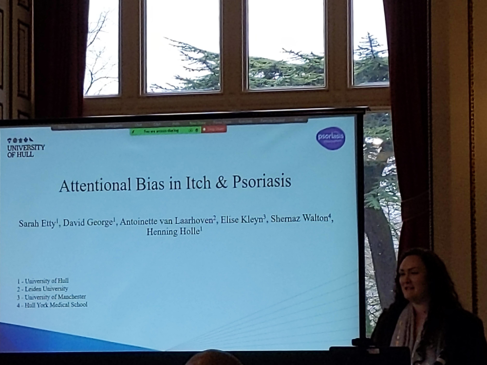 Psychology @ HullUni (@hullpsy) on Twitter photo 🥳Congratulations to our own <a href="/Sarahetty/">Sarah Etty</a> for her talk at the #EPSKeele22 on “Attentional Bias in Itch and Psoriasis. Well done 👏👏👏 <a href="/UniOfHull/">University of Hull</a> <a href="/FacHealthHull/">Hull Health Sciences</a> 🥳Congratulations to our own <a href="/Sarahetty/">Sarah Etty</a> for her talk at the #EPSKeele22 on “Attentional Bias in Itch and Psoriasis. Well done 👏👏👏 <a href="/UniOfHull/">University of Hull</a> <a href="/FacHealthHull/">Hull Health Sciences</a>