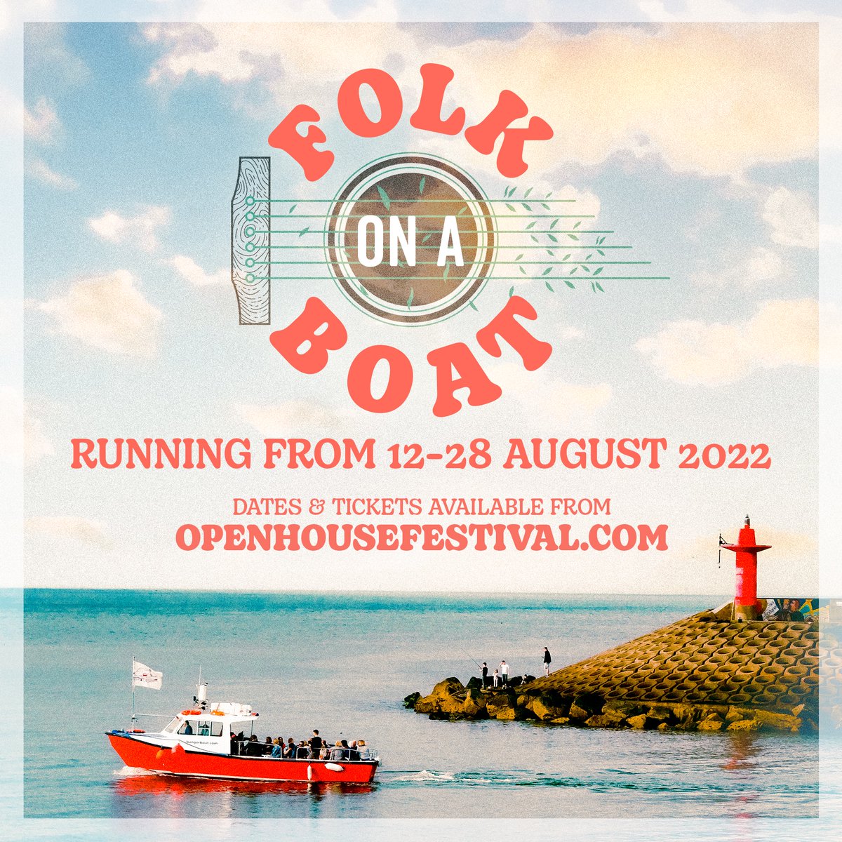 Open House Festival wouldn’t be complete with our annual Folk On A Boat trips around Bangor Bay with teller of tall tales Brian Megarg and local folk-singer, historian and raconteur Davy Lennon. Tix from openhousefestival.com/foab/