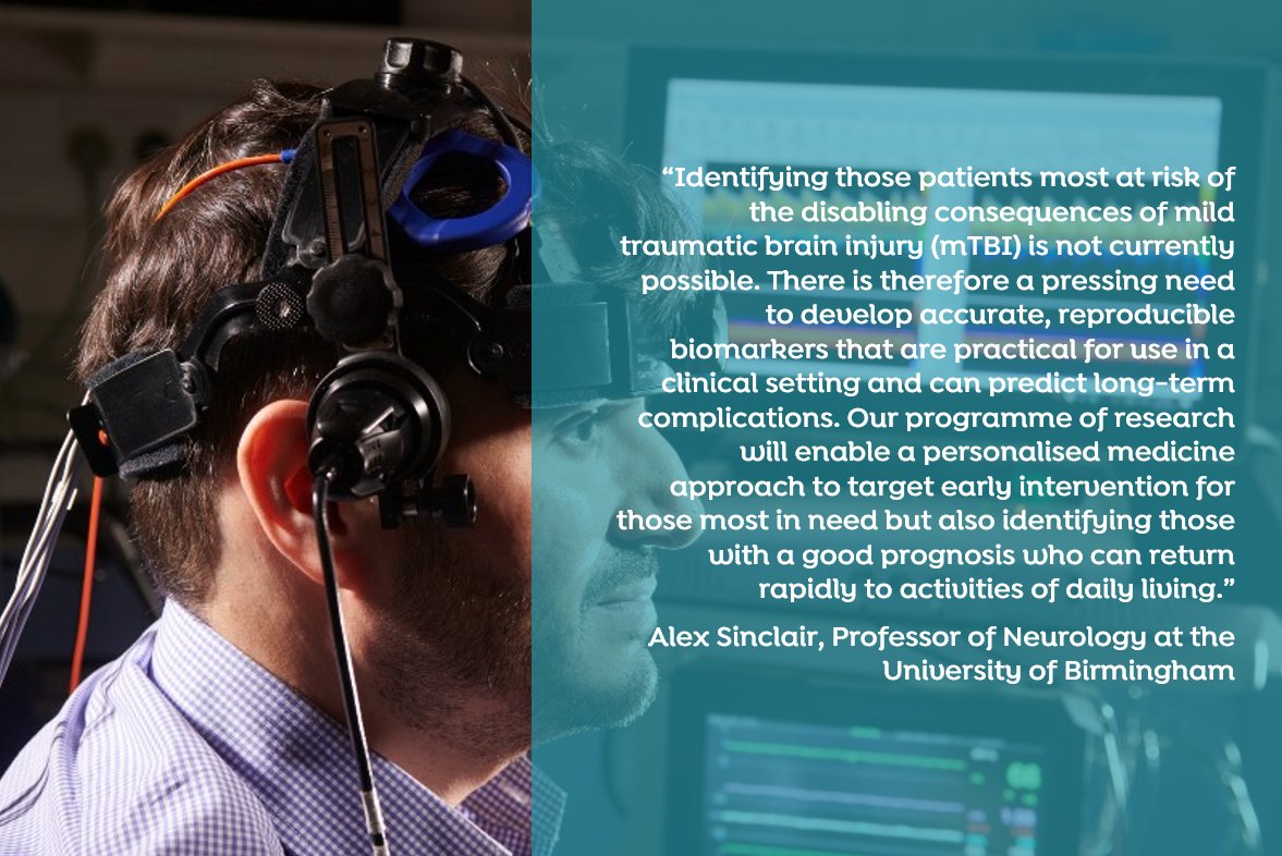 BHPComms's tweet image. 🧠 @unibirmingham has received £2m from @DefenceHQ to lead a major, multidisciplinary study into concussion - focusing on identifying biomarkers to predict which patients are at risk of long-term consequences ⬇️
birminghamhealthpartners.co.uk/civilians-and-… @DNRCOfficial @DMS_RCDM @TheCHBH @BhamCTU