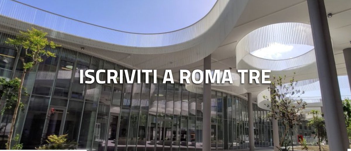 on line i bandi di ammissione ai corsi di studio per l'anno accademico 2022/23
portalestudente.uniroma3.it/iscrizioni/amm…