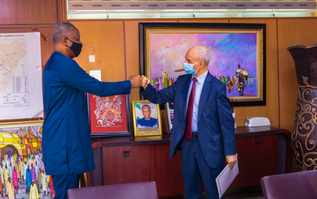 GeoffreyOnyeama's tweet photo. Received the Algerian Ambassador to Nigeria, Hocine Latli. Discussed bilateral issues.
@NigeriaGov @Algeria_MFA https://t.co/eyekMVpFEx