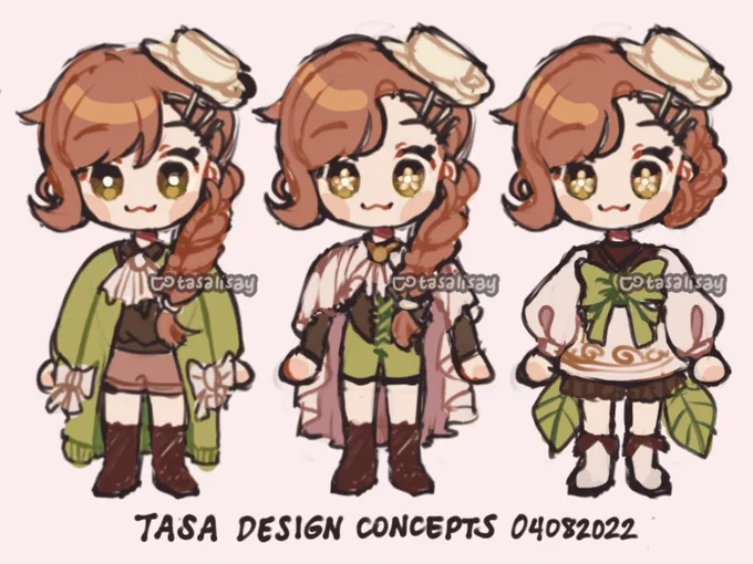 🤍 thinking about redesigning tasa...which do you like most? 