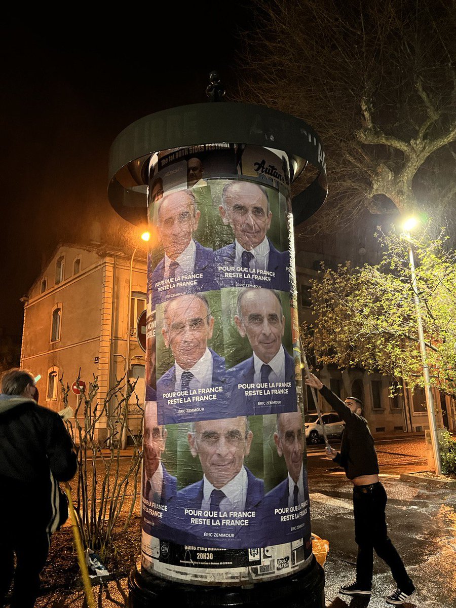 GenerationZ_81's tweet photo. À J-2, la ville de Mazamet n'a pas dit son dernier mot ! #JeVoteZemmourLe10avril 🇫🇷🇫🇷 https://t.co/Q8YXgPTZjf