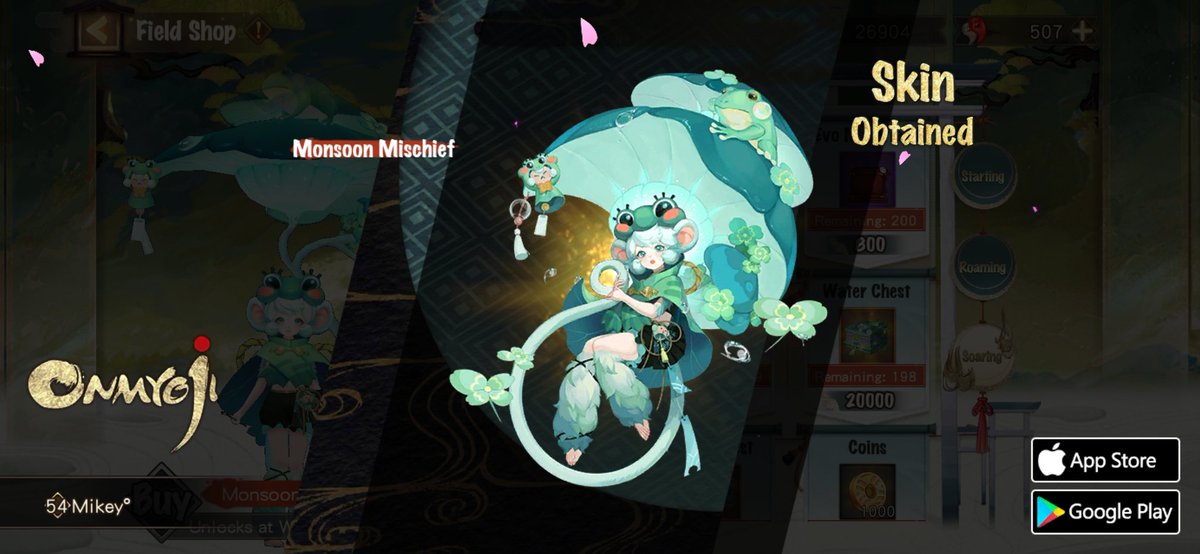 NHN09's tweet photo. #Onmyoji# I got a brand new rare skin! Check it out and try your luck! https://t.co/MP9M9vTq6X
