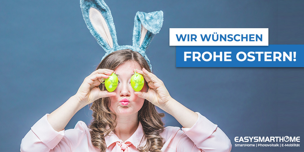 EASY_SmartHome's tweet photo. Herzliche Ostergrüße und fröhliches Eiersuchen wünscht euer Team von EASY SmartHome.🐰🥚🐇

#easysmarthome #easysmarthomeshop #ostern #froheostern #smarteostern https://t.co/X7Uzc3TU6t