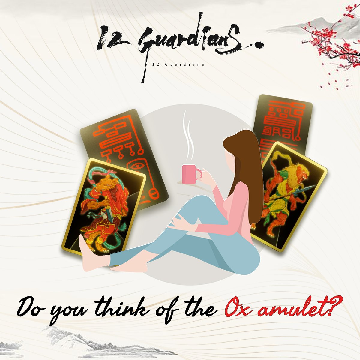 nft_guardians's tweet photo. The Ox represents diligence, hard work, and prudent decision-making. As a result, it can miss the opportunity and is frequently misinterpreted as a lack of initiative.
An amulet helps you to make wise decisions, develop positive relationships, stay calm, and soothe your soul. https://t.co/WQealfPu6P