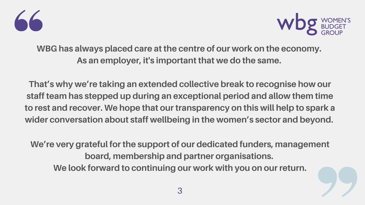 Women's Budget Group tweet media