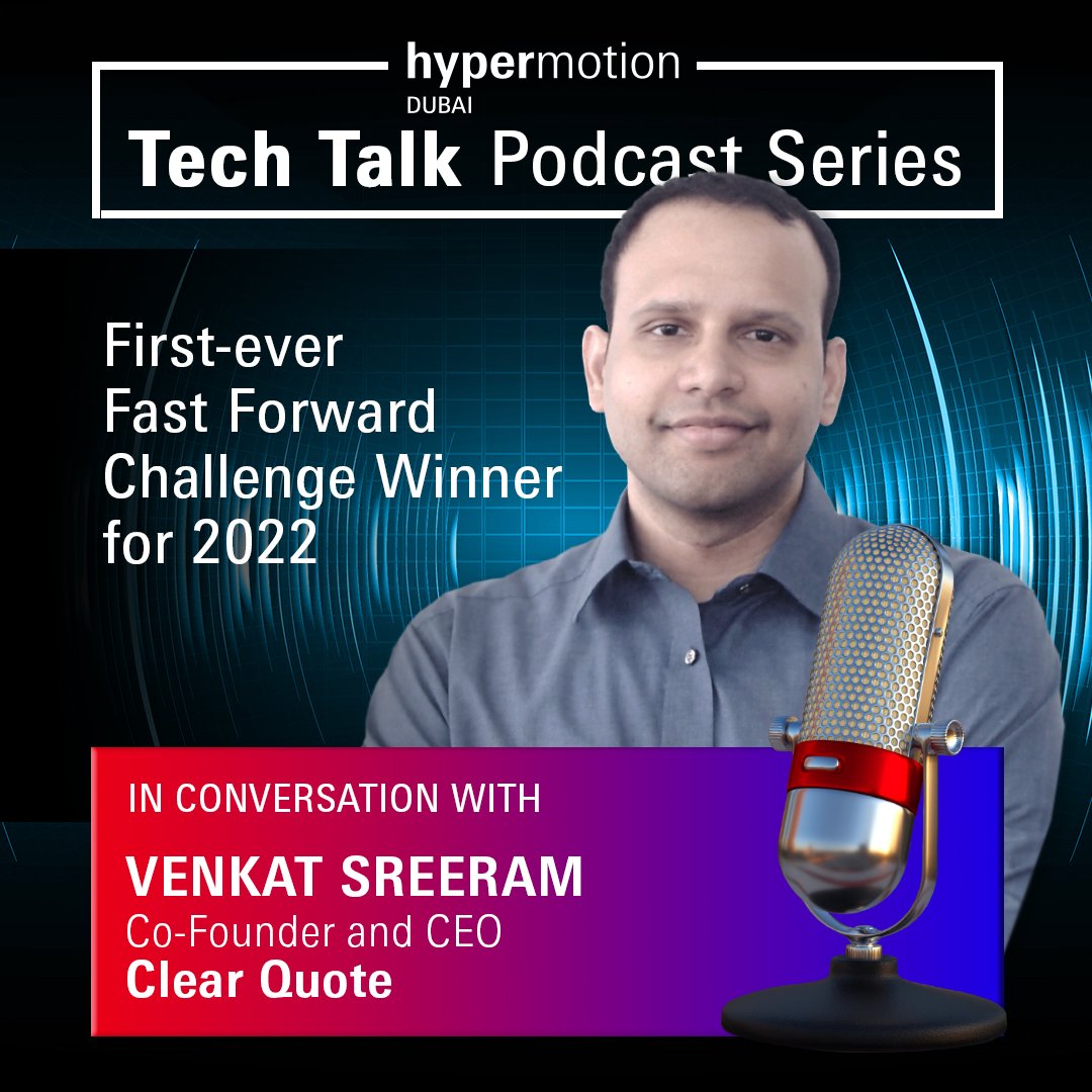 #ClearQuote was the winner of #FastForwardChallenge held in #Dubai. They will receive a complimentary start-up #pod @ the 2nd edition of #HypermotionDubai from 13-15 Sept 2022 in #Dubai
 
Tune in now – buff.ly/3jfPFPw
 #AI #vehicleinspectionapp #futuremobility