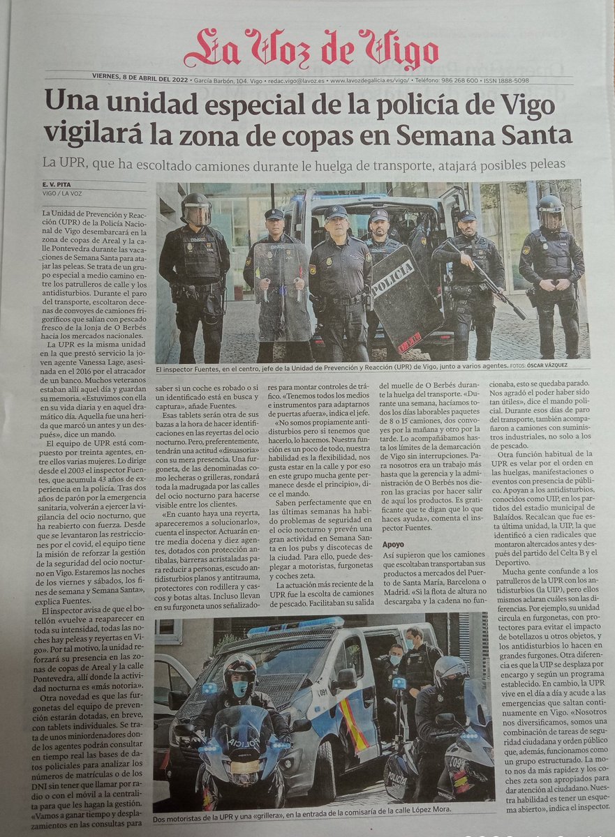 Una de las mejores UPR de España