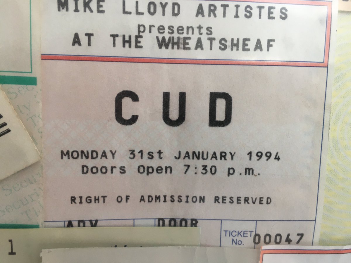 bis586's tweet photo. Just booked tickets for @CUDband in Leek. Has to be first time they’ve played the ST postcode since this 🤔😀 https://t.co/g2qtaFIRa1