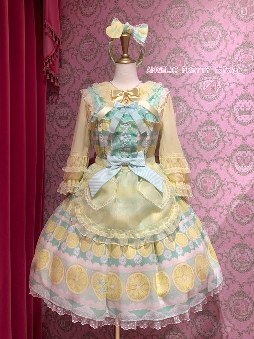 パネル ニューアートフレーム ナチュラル Angelic Pretty Lemonade