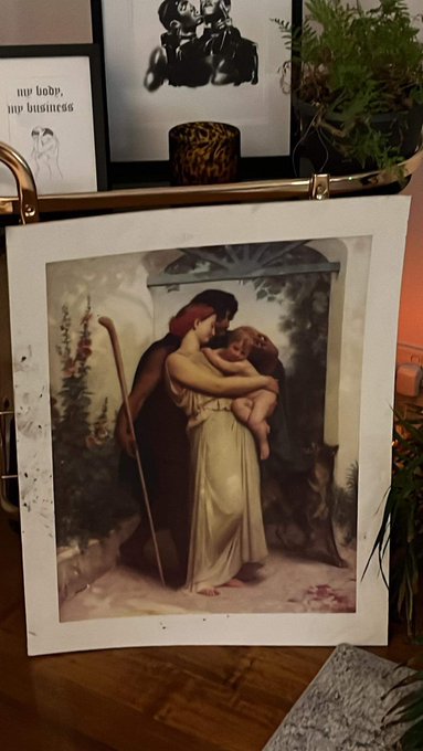 Found this on the side of the road, it&rsquo;s getting cleaned up and framed- whoa placing bets on if this<a href="/tag/newprofilepic"class="tags"><span>#newprofilepic</span></a>