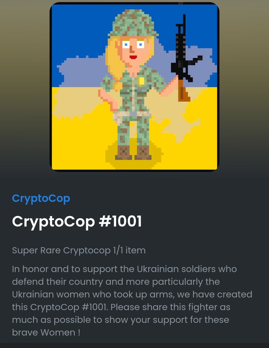CryptoCop.NFT tweet media
