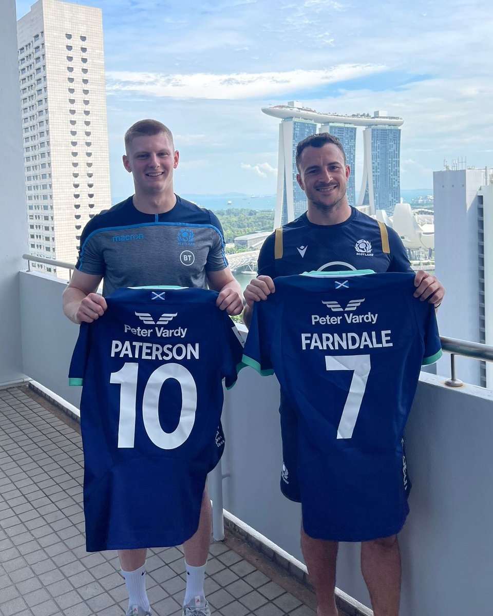 Congratulations to Harry Paterson who is set to make his Scotland 7s debut at the #Singapore7s tomorrow!

#AsOne