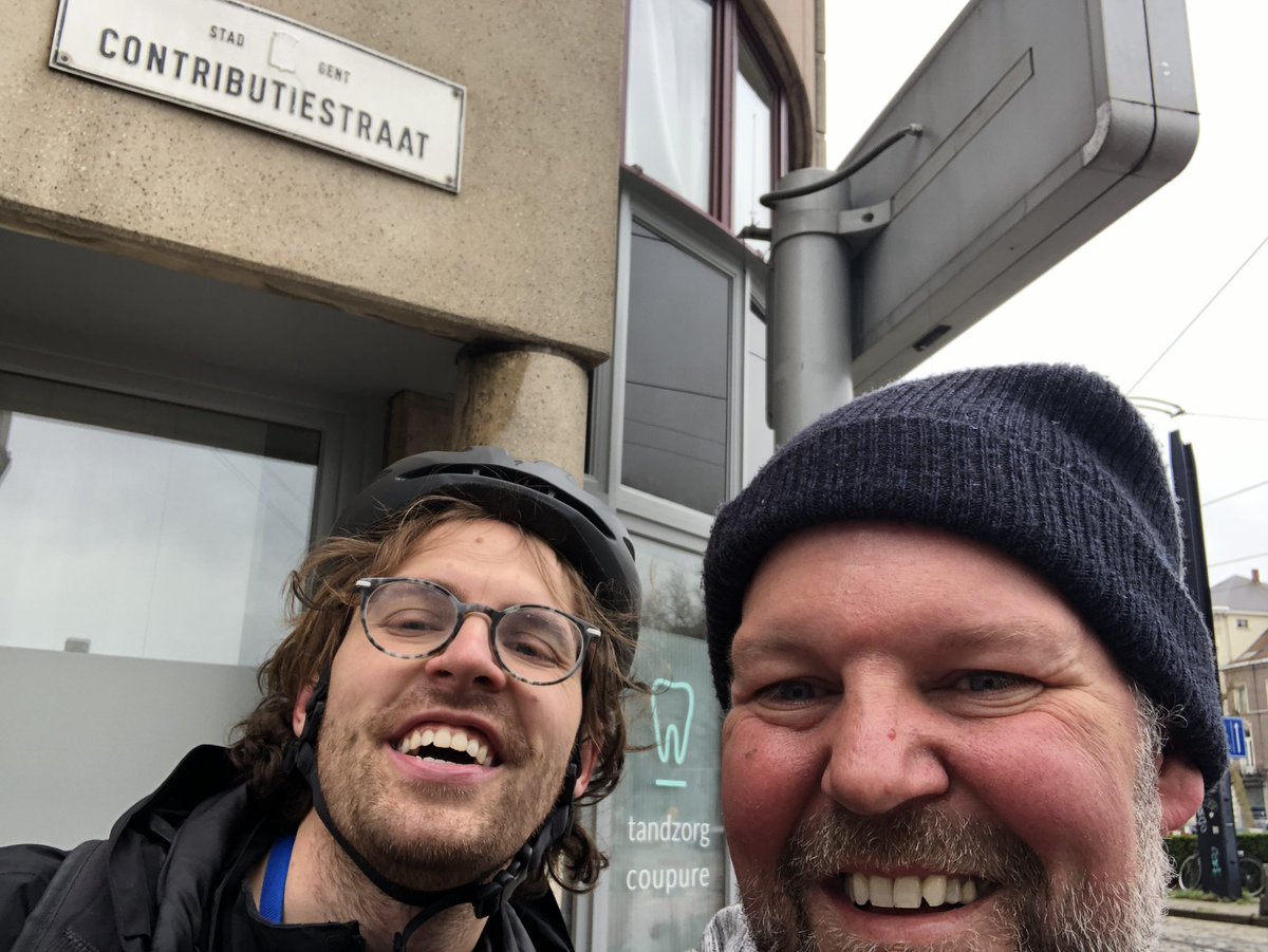 Found the street for <a href="/da_wehner/">Daniel Wehner (he/him)</a> and me in Ghent! #DrupalDevDays