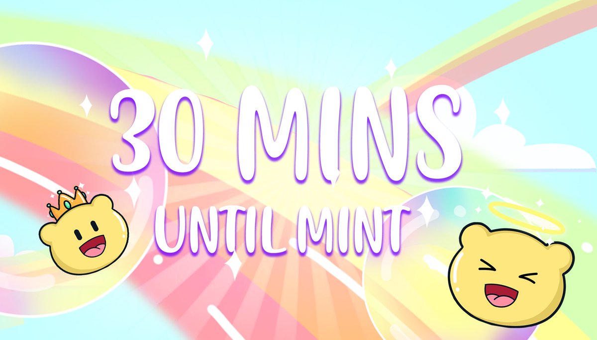 🌈 30mins till Presale! 

Official website (Only mint here): gummiesgang.com

Opensea: opensea.io/collection/gum…

Etherscan: etherscan.io/address/0x7a36…

✅ 100 Has been minted to our community wallet 
✅ 721A 
✅ Ready for Gummies! 🍭