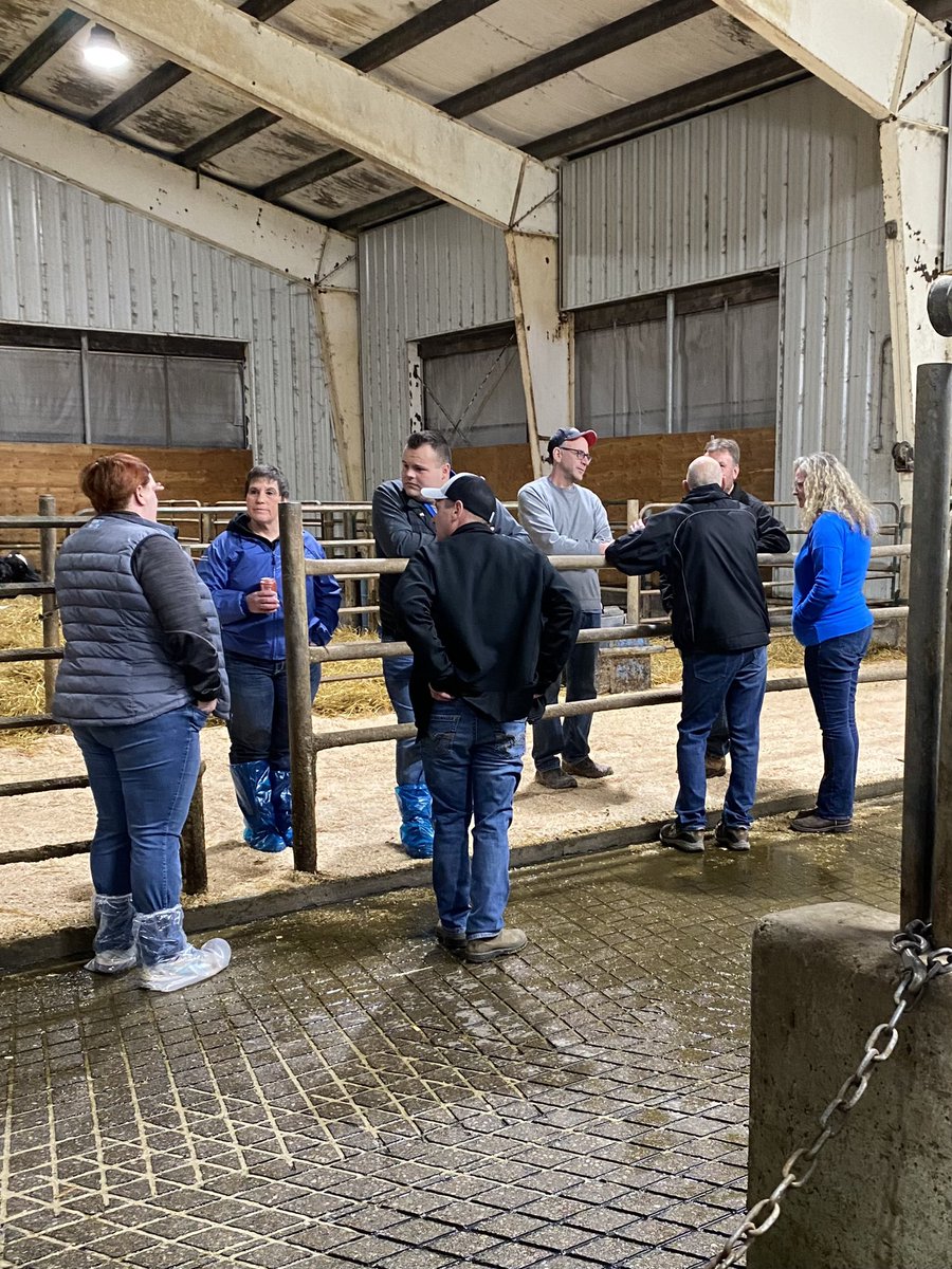 So grateful for our friends and neighbours to come out and celebrate with us!  Thanks to the Sussex Holstein Club @joel_walker69 for the refreshments, Sussex Shur-gain for food &amp; Carolyn Turner <a href="/HolsteinCanada/">Holstein Canada</a> for her presentation🙏
#masterbreeder