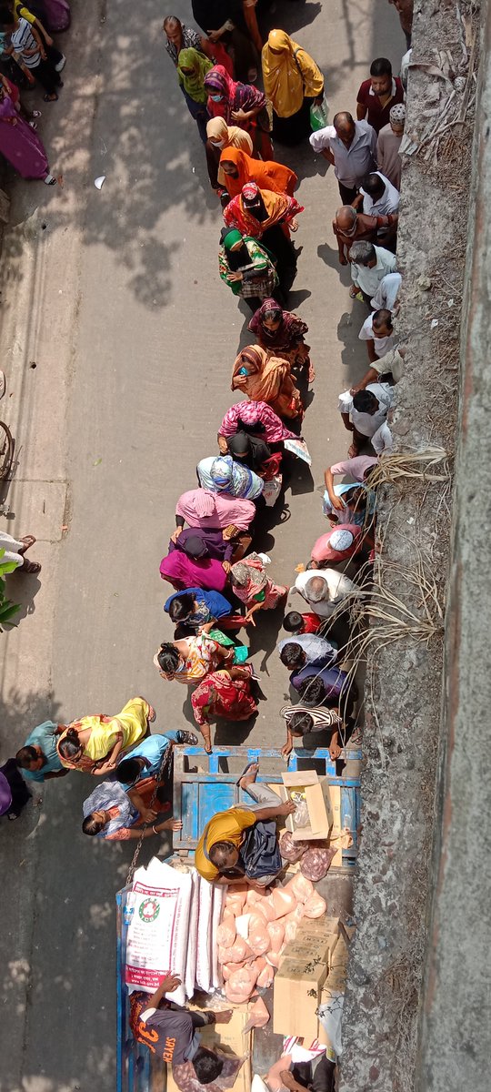 utthanbd's tweet photo. Looking at the line of poor and middle class people to buy TCB products, it is easy to understand how much the people of the country are suffering. https://t.co/zRWWZ8JSi4