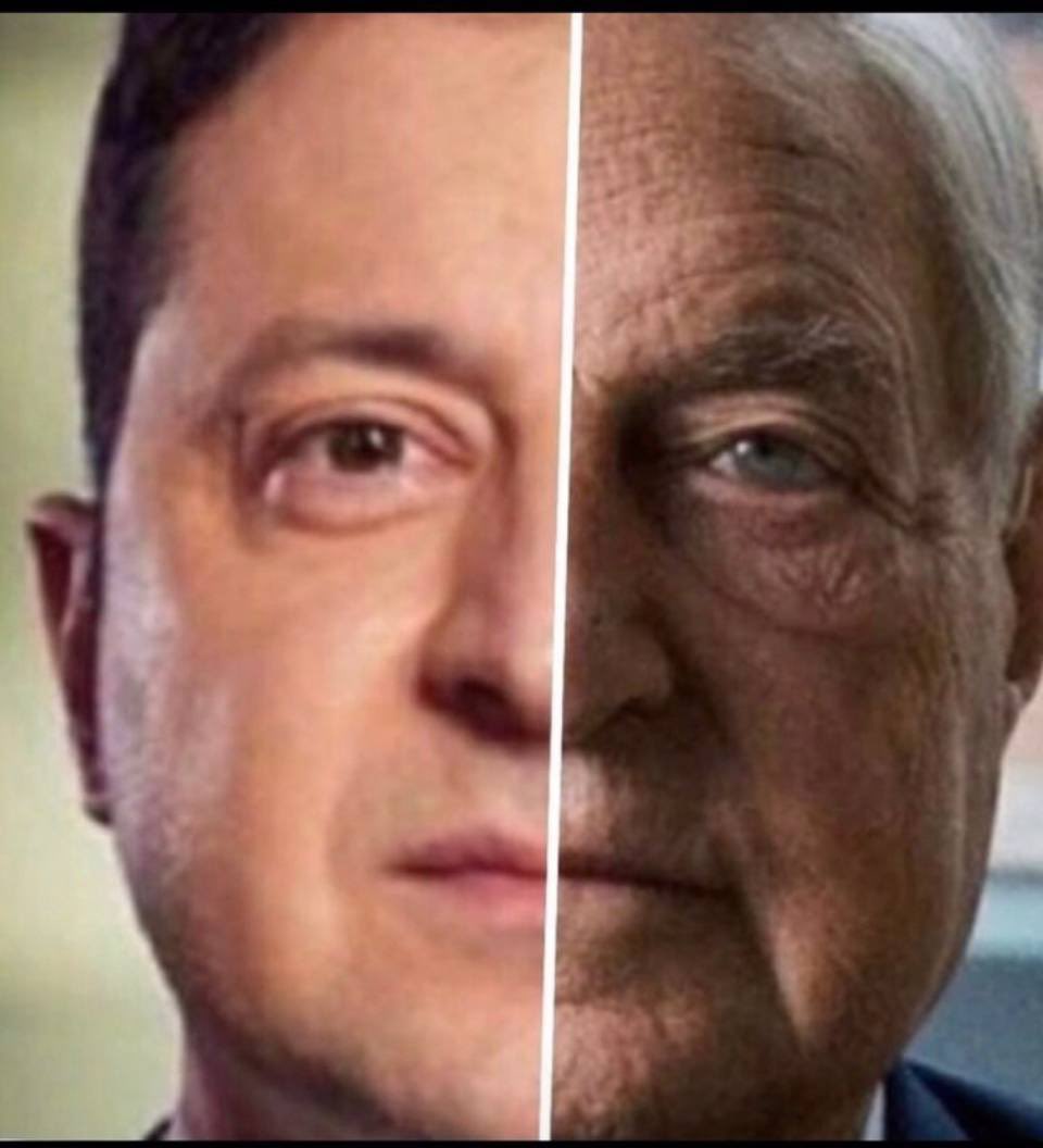 似てる気がする😳 #ゼレンスキー #ジョージソロス