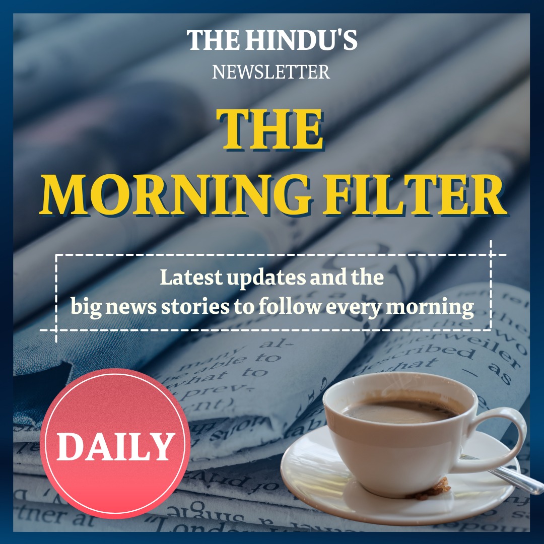 the_hindu's tweet photo. In today's Morning Filter newsletter, read about the #RBI monetary policy announcement, #Delhi minorities panel issuing a show-cause notice to mayors on meat ban issue and more.
Here is a preview: https://t.co/U3B1DwfSeJ
Subscribe here: https://t.co/L8xmbBbgGR https://t.co/PoT1C01bd3