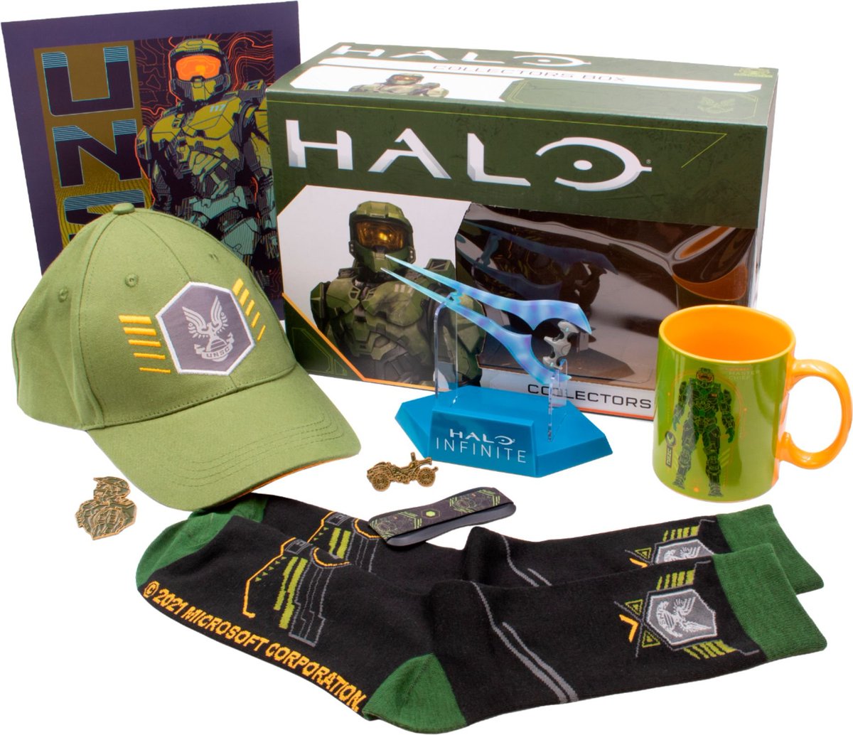 Wario64's tweet photo. Culture Fly - Halo: Infinite Collector Box is $19.99 at Best Buy https://t.co/nbVYQ9Fooy #ad https://t.co/N3JEuvHj2V