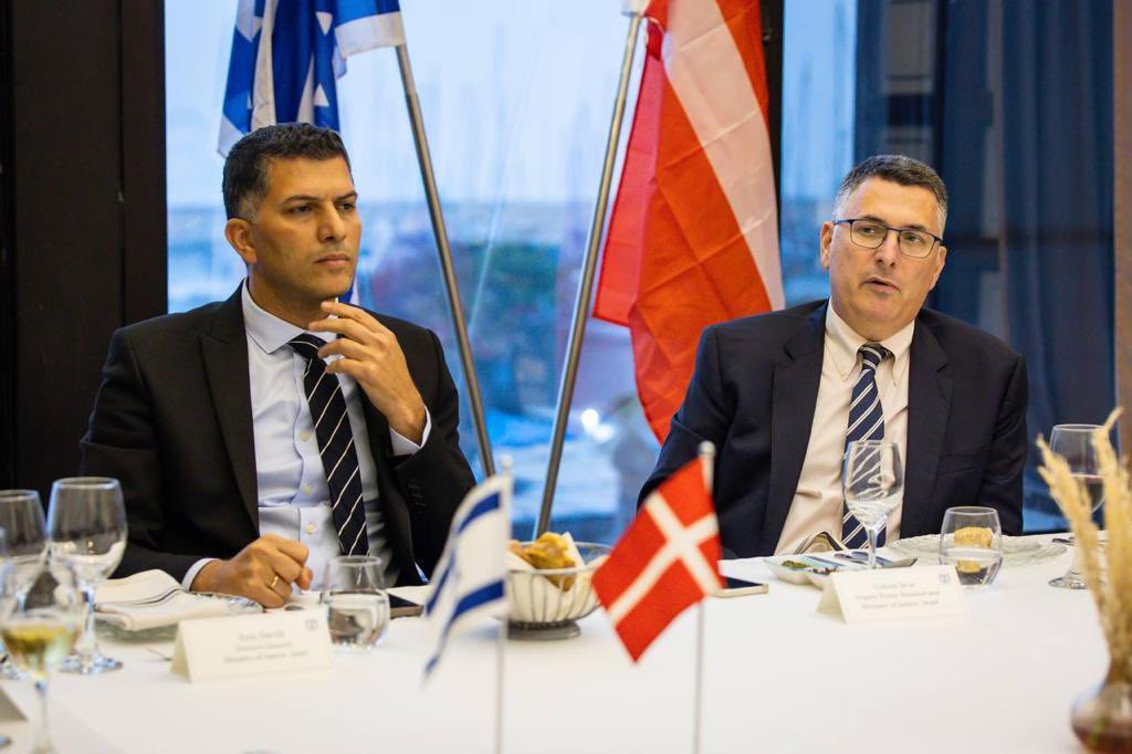 DavyAntebi's tweet photo. The #Israeli & #Danish Ministers of Justice agreed in their meeting in #TelAviv to strengthen the collaboration between the respective ministries in various fields, including: the fight against #terrorism, #antiSemitism and domestic #violence 🇮🇱🇩🇰 #dkopl
(Credit: Itzik Belenizki) https://t.co/OMC7SEjBkk