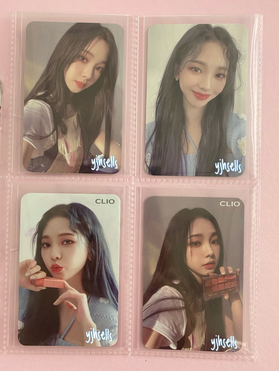 yjhsells's tweet photo. #yjh_arrivals

karina clio pcs arrived today! tysm @nnystudio for the smooth transaction 💗 #nstudiothanks https://t.co/1OUcpbne5V