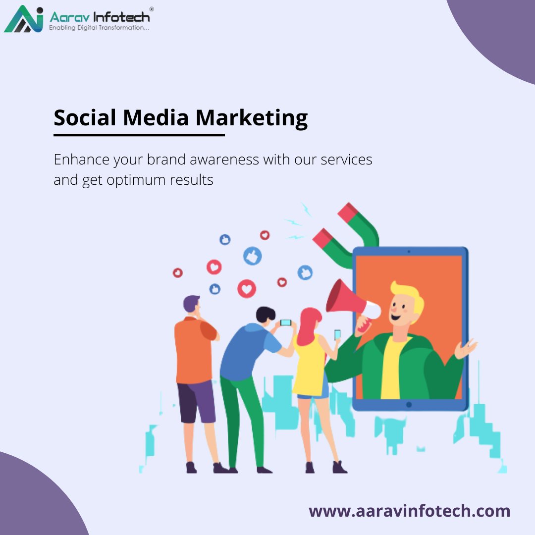#Aarav_Infotech offers the best #social_media #marketing by deploying result-driven services that help #businesses to enhance their brand awareness and engagement.                         
Get started with our services to get the optimum result.
https://t.co/eFZHrEvmXB

#branding https://t.co/NheVkw1hEO
