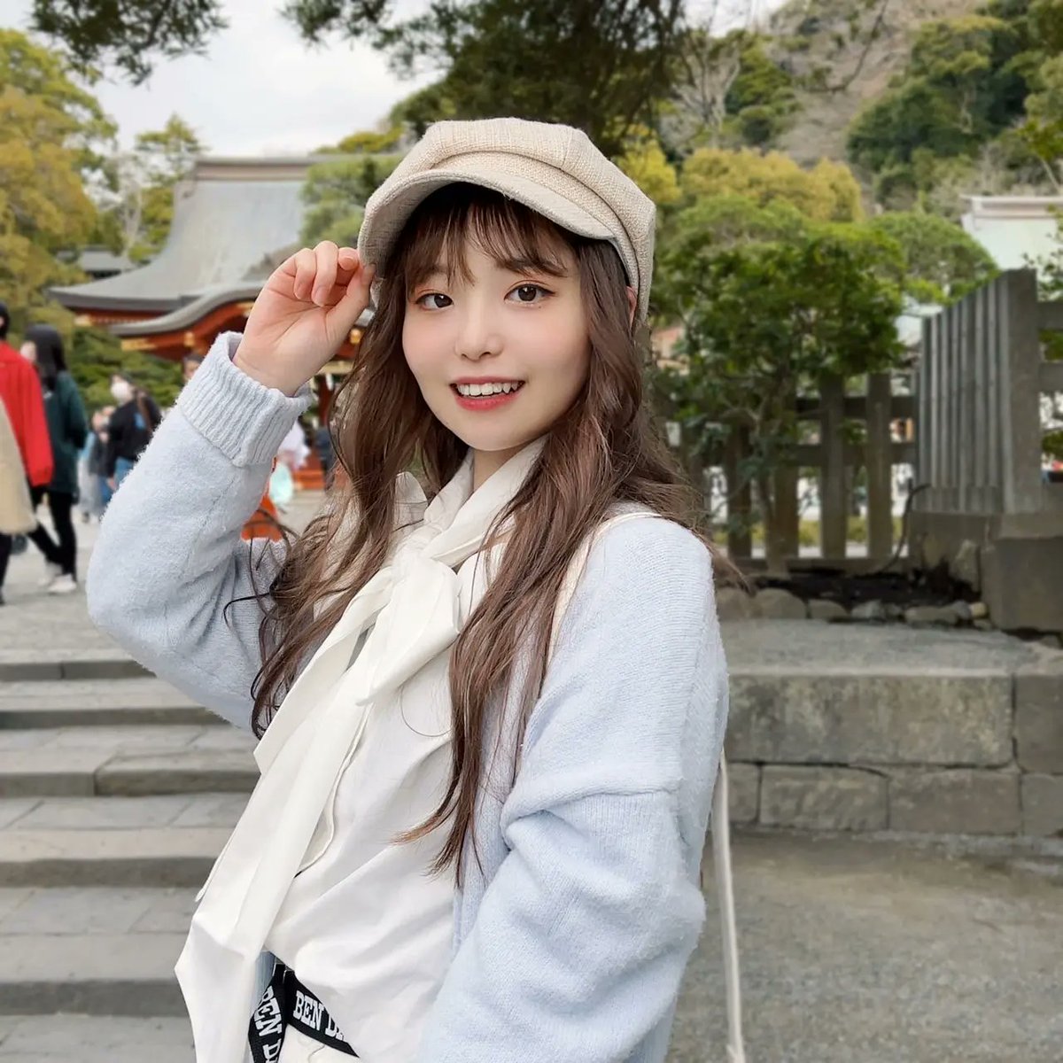 MYDAYS_Official's tweet photo. 【🌸MEI🌸】
オフDay🕊🌸
背景が素敵に撮れてハッピー⛩
爽やかな水色と白で合わせてみた⛅️🤍

MEI

#MYDAYS #マイデイズ #MEI 
#メイ #JPOP #KPOP #アイドル
#ライブ #対バン #明日は #定期公演 #来てね https://t.co/icp5tRBXvs