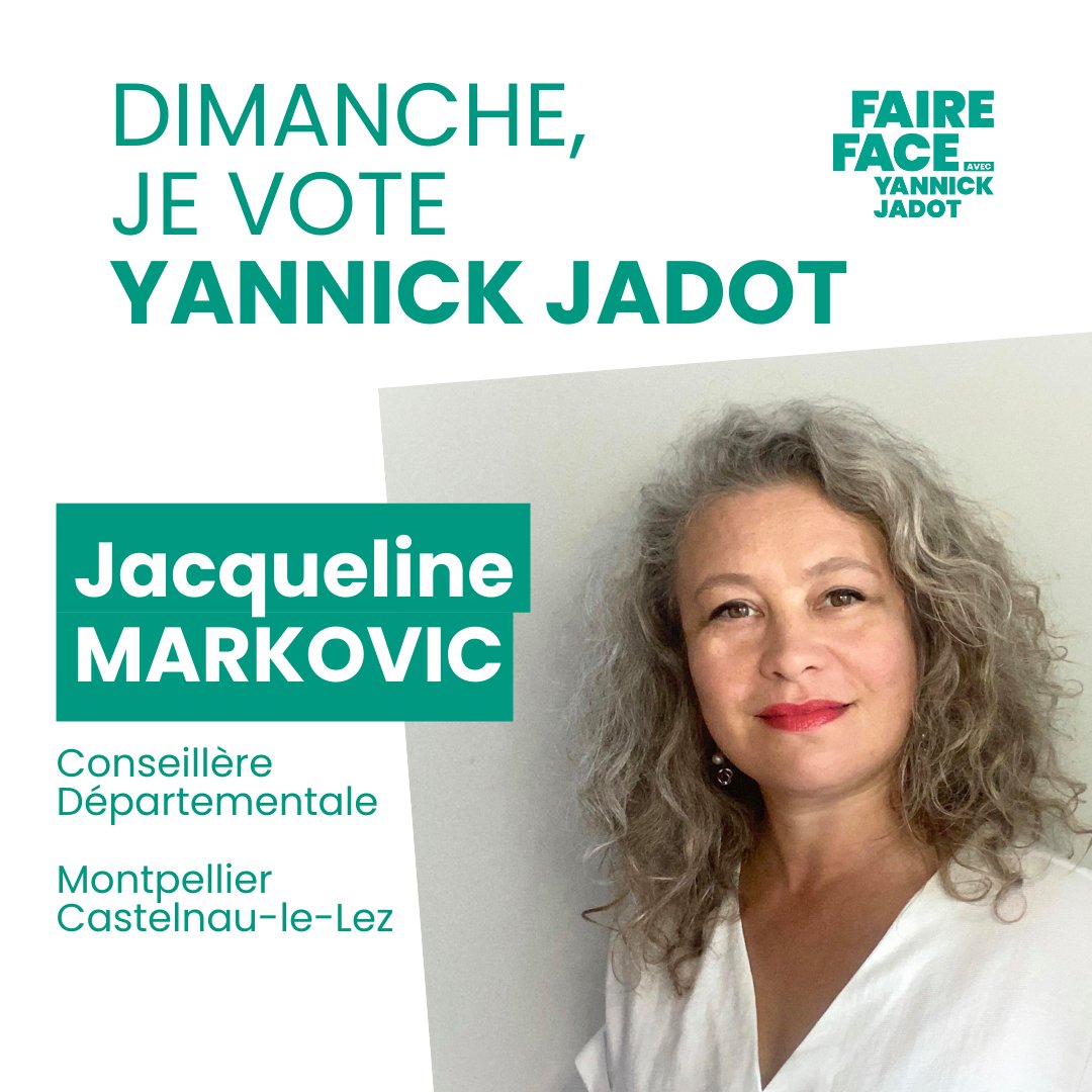 🌍 Réparer, protéger, anticiper : ensemble on peut encore le faire ! Et ça commence dès dimanche en votant pour le candidat qui porte avec sincérité et pugnacité le programme des écologistes🌻 
🗳Le 10 avril #JeVoteJadot pour transformer nos espoirs en victoire 🇫🇷🇪🇺