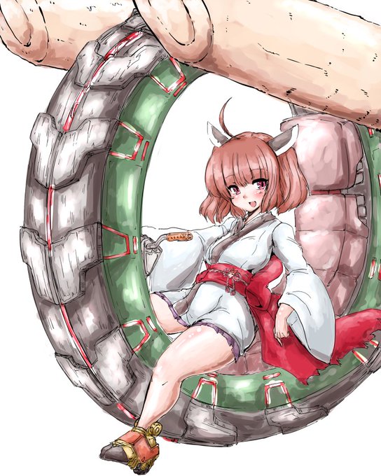 #きりたんキラキラ金曜日
今日はタイヤの日なのだ!タイヤって言ったらこれを思い出したのだ 