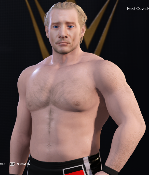 FreshCAWsNet's tweet photo. NEW CAW:
"Der Ubermensch" Hans Fischer
Now available for download on Community Creations
Hashtags:
#CAW 
#Original 
#FreshCawsNet
Creator Name: https://t.co/t19bFHYYR2 / FreshCawsNet
#WWE2K22
For some reason CC censored the "ische" In his last name but it's whatever... https://t.co/xefVl0M7Q4
