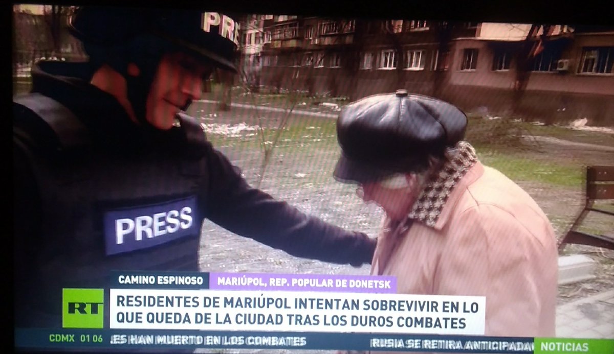 Gracias <a href="/MauricioAmpuero/">Mauricio Ampuero</a> por la tremenda pega que estás haciendo para romper el cerco informativo de occidente.

Otra vez gracias y un abrazo afectuoso, un orgullo de periodista chileno. Tus compatriotas te saludamos.