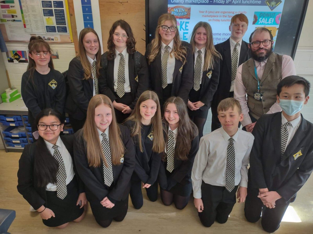 castlefordmaths's tweet photo. 8B1 dream team have been putting in the hours after school baking and making for the Year 8 charity marketplace lunchtime today fundraising for 
@britishredcross Ukraine @decappeal @RSPCA_official
@PrincesTrust 

Come and support these great charities at lunchtime @CastlefordAcad https://t.co/aw074zEejY