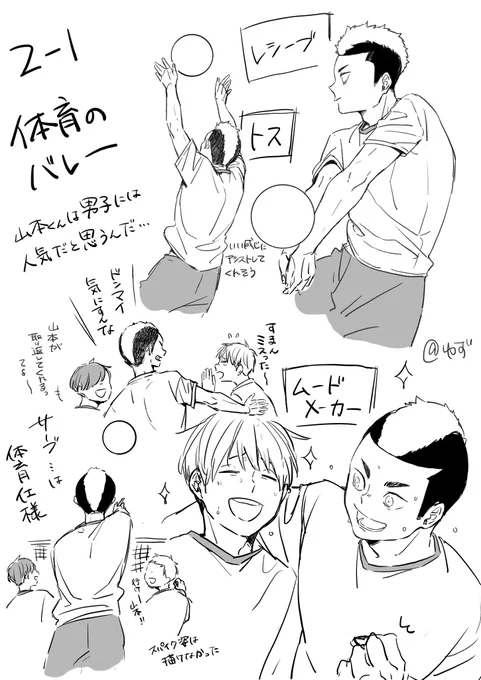 体育のバレー
なんやかんや言いつつ勝率いいのは2-3だと面白い 