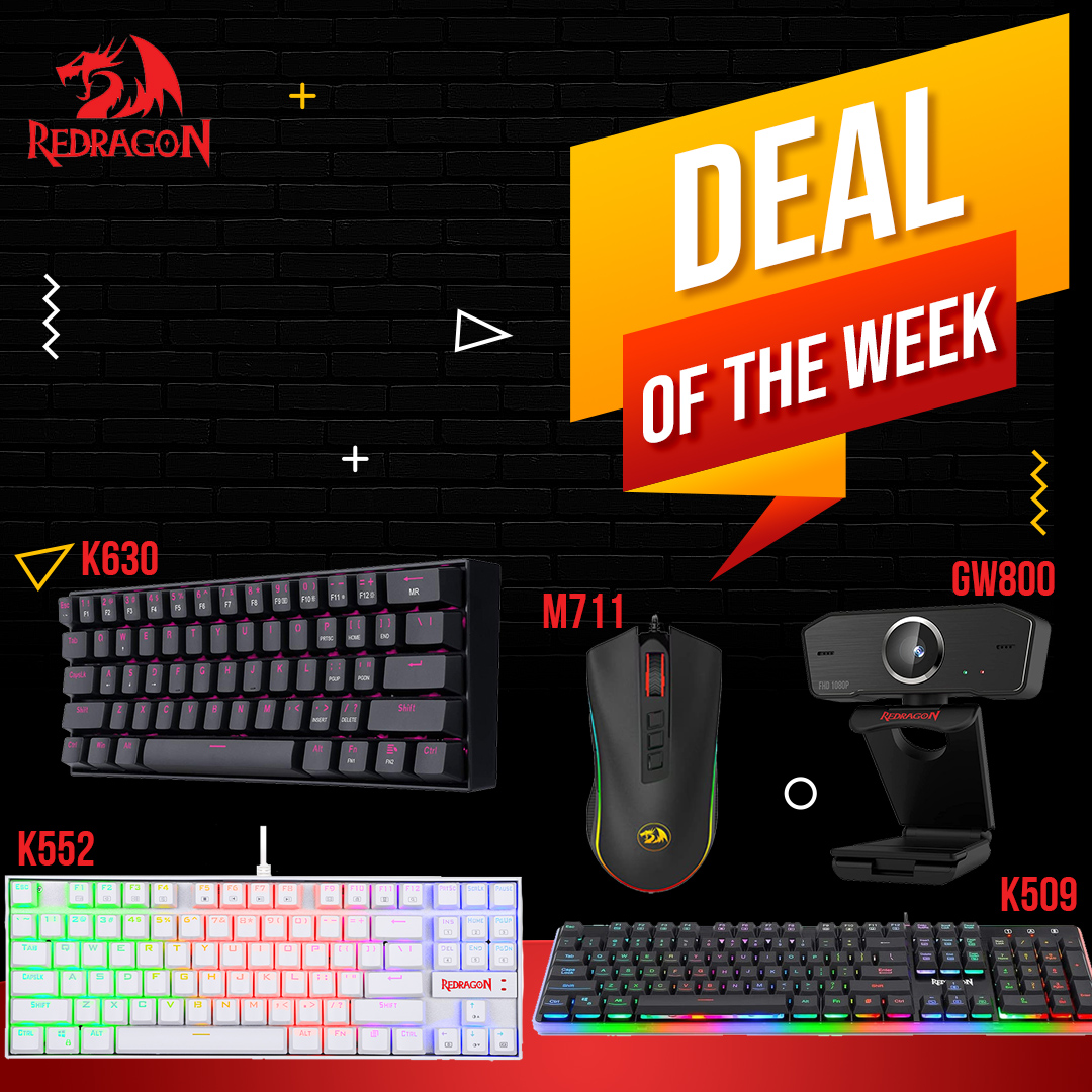 IndiaRedragon's tweet photo. The weekend sale is here to get you ready for Monday blues!!!
.
.
.
Deal of the week starts from "Today (Friday) 10AM to Monday 10AM"
Grab your best today!
#redragonindia #redragondeal #dealoftheweek #deal #sale #newdeals #discount #shopping #savings #bigsaleday #coupon #offer https://t.co/j8TC63qZIH