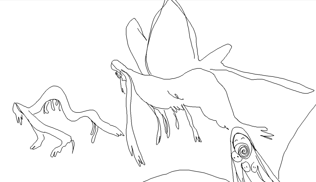 your azem is looking very caterpillarish and delectable to the nearest orbweaver 